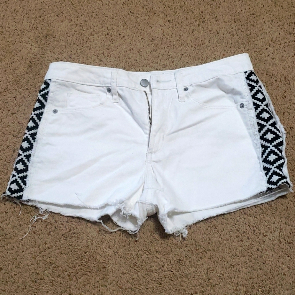 White shorts